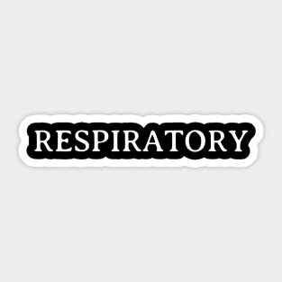 Respiratory Sticker